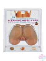 Realistic Tan Body Stroker With Spaced Legs - Image 8