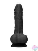 Realrock Dong With Testicles 9" Black - Image 3