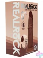 Realrock Dual Layered Realistic Sliding Skin Dildo 6" - Image 4