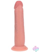 Realrock Dual Layered Realistic Sliding Skin Dildo 8" - Image 3