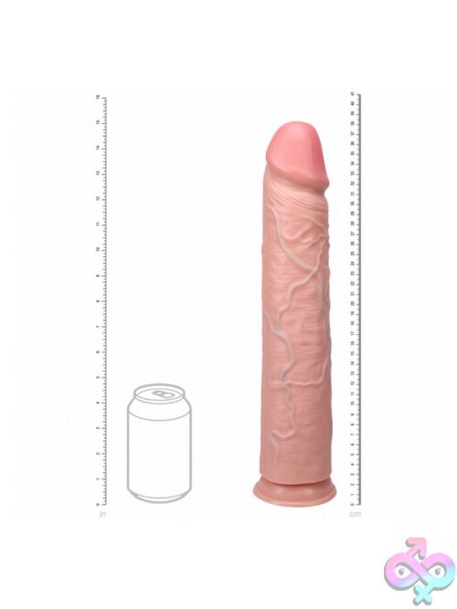Realrock Extra Long Realistic Dildo 15&Quot; – Flesh - Image 3