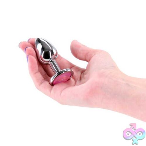 Rear Assets Silver Medium Pink Gem - Image 4