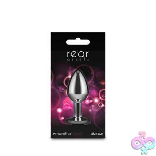 Rear Assets Silver Small Pink Gem - Image 2