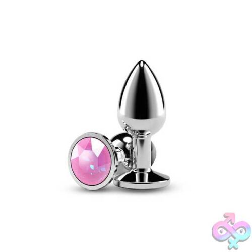 Rear Assets Silver Small Pink Gem - Image 3
