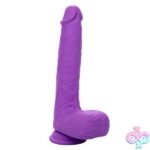 Rechargeable Gyrating and Thrusting Silicone Studs - Purple - Image 8
