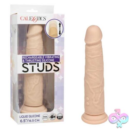 Rechargeable Vibrating And Thrusting Silicone Studs - Image 2