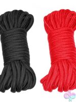 Red & Black Bondage Rope Kit – 2-Pack (10M Each) - Image 2