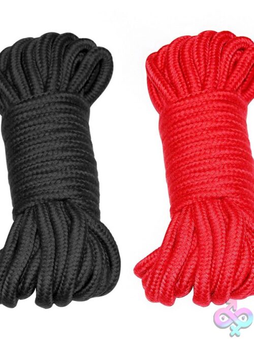 Red &Amp; Black Bondage Rope Kit – 2-Pack (10M Each) - Image 2
