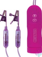 Remote Control Vibrating Nipple Clips – Purple - Image 2