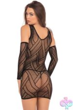 Throw Down 3 Pc Mini Dress - One Size - Black - Image 2