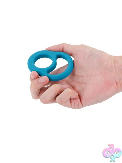 Renegade Cradle Cock &Amp; Ball Ring – Teal - Image 3