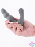 Renegade Triumph Vibrating Prostate Massager – Gray - Image 3
