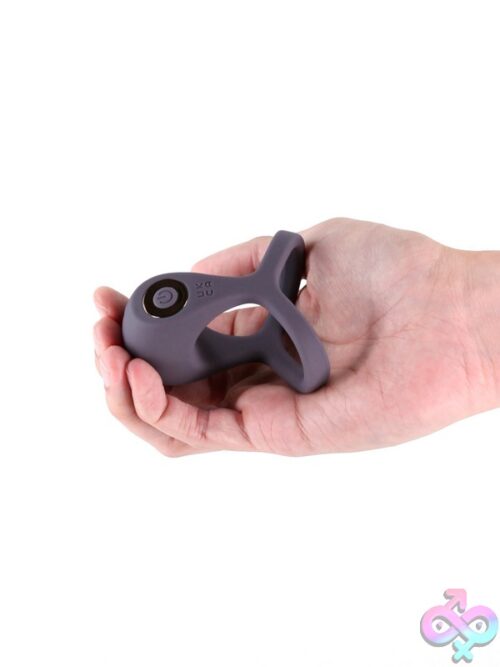 Renegade Valiant Vibrating Cock &Amp; Ball Ring – Gray - Image 3