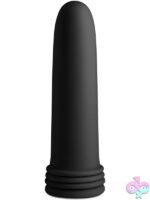 black silicone vibrating dilators Renegade 4-piece set by NS Novelties