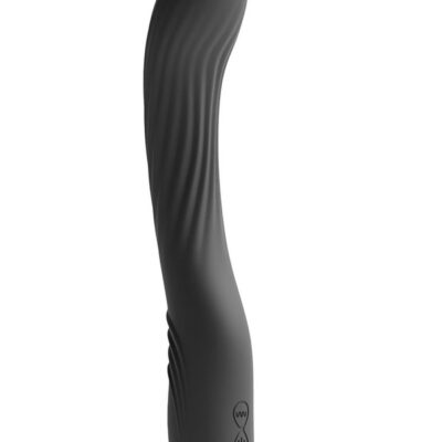 Gyrating Anal Vibrator Renegade Wiggle Stick Black by NS Novelties
