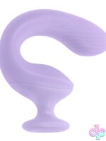 Rev Me Up Dual Motor Curved Vibrator – Purple - Image 2