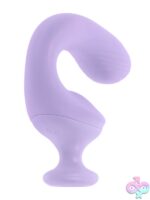 Rev Me Up Dual Motor Curved Vibrator – Purple - Image 3