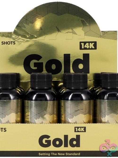 Rhino 14K Gold Liquid Shots 12-Pack Display - Image 2