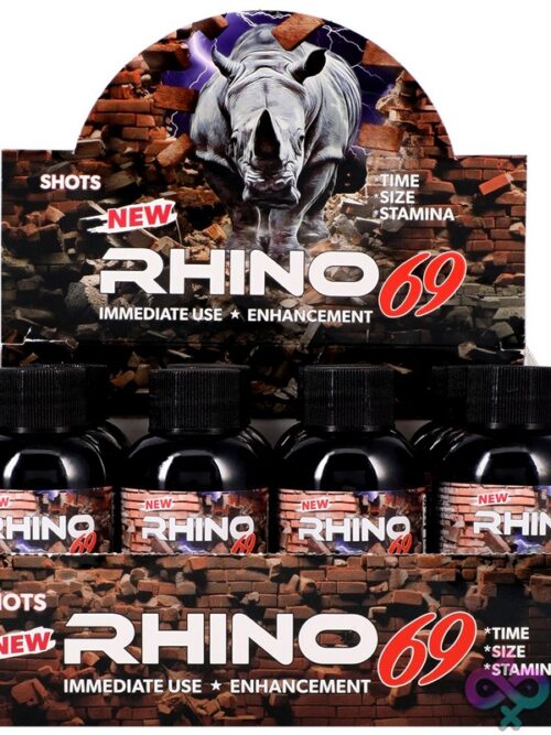 Rhino 69 Liquid Shots 12-Pack Display - Image 2