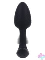 Rim Shot Vibrating Flicking Plug in Black by Playboy Pleasure - Image 2