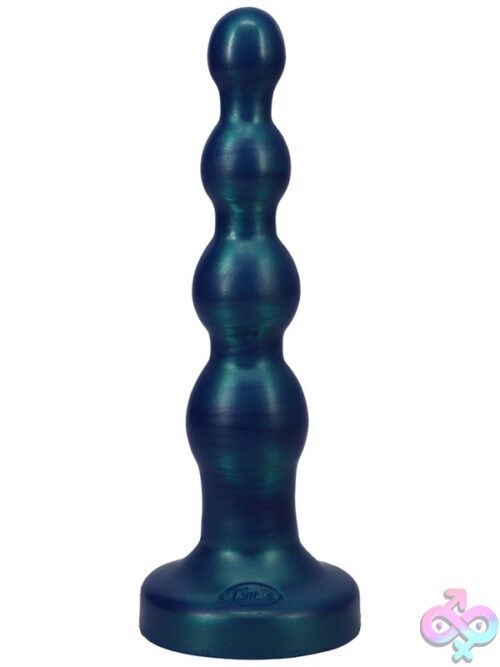 Ripple Large Silicone Anal Beads Dildo – Malachite - Image 2