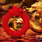 Rise of the Dragon Silicone Cock Ring - Red - Image 4