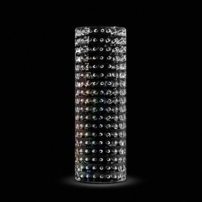 Rize Strokez clear masturbation sleeve by Blush — phthalate-free beginner stroker