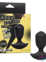 Black silicone torpedo-shaped vibrating anal probe by California Exotic Novelties