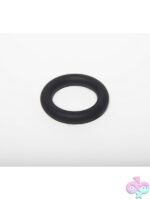Rock Solid Gasket Silicone Cock Ring – Medium Black - Image 2