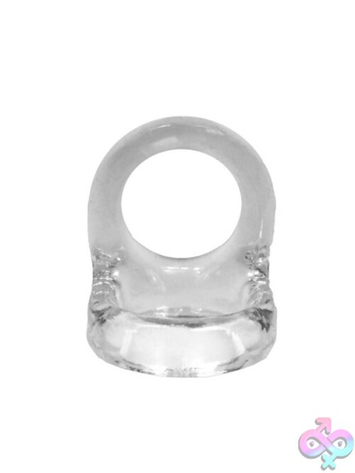 Rock Solid Hoist Dual Cock And Ball Ring – Clear - Image 3