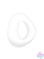 Rock Solid Master Ring Cock Ring – Translucent - Image 2