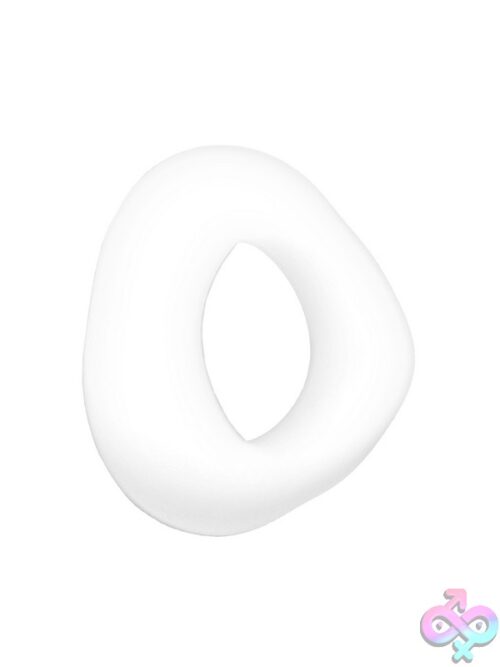 Rock Solid Master Ring Cock Ring – Translucent - Image 2