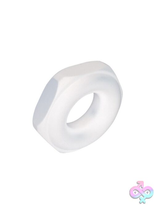 Rock Solid Nutt Cock Ring – Translucent - Image 2