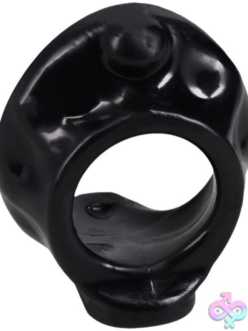 Rock Solid Offer It Silicone Cock Ring – Black - Image 2