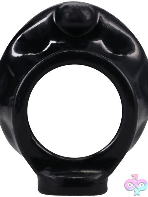 Rock Solid Offer It Silicone Cock Ring – Black - Image 3
