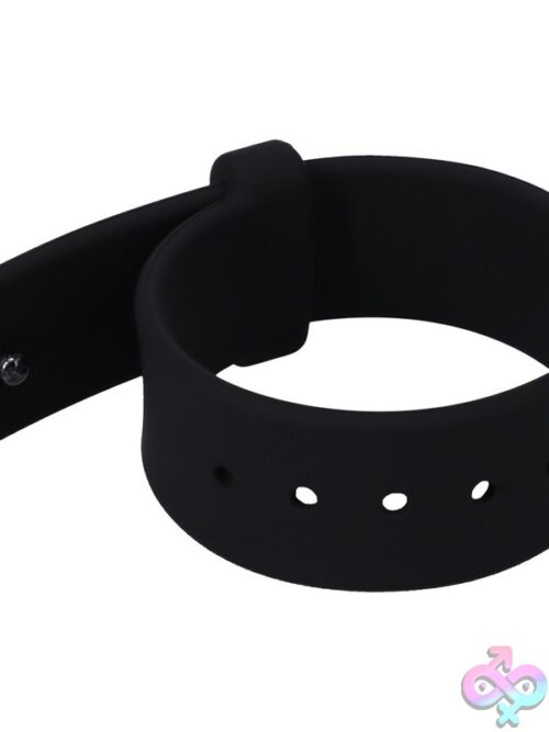 Rock Solid The Belt Adjustable Silicone C-Ring – Black - Image 2
