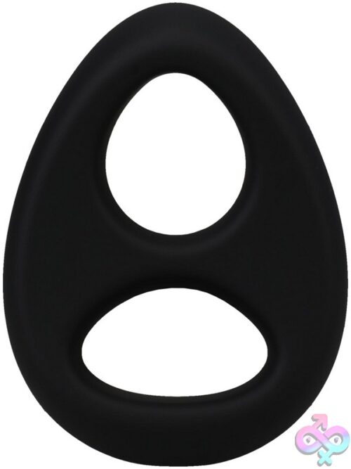 Rock Solid The Code Silicone C-Ring With Bandana – Black - Image 3