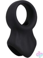 Rock Solid The Presenter Cock Ring - Black - Image 2