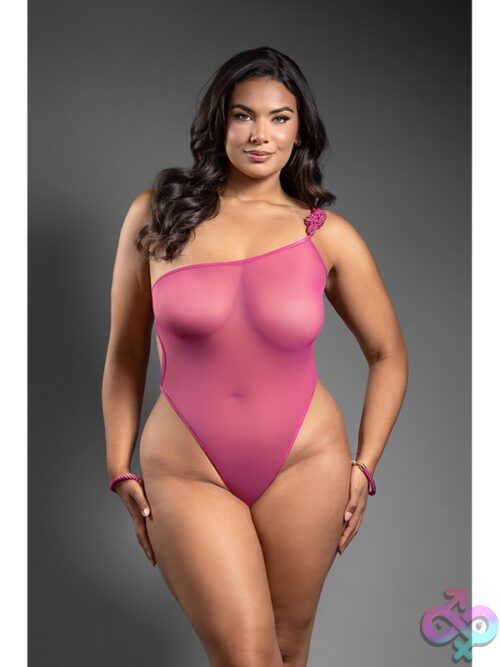 Rope Teddy &Amp; Cuffs Pink Queen Size - Image 2