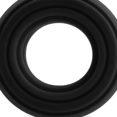 firm silicone erection ring Roto by Oxballs in black blue and clear