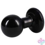 Round Butt Plug Small - Black - Image 4