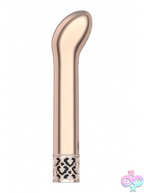 Royal Gems Jewel Rechargeable Abs Bullet – Rose Gold - Image 2