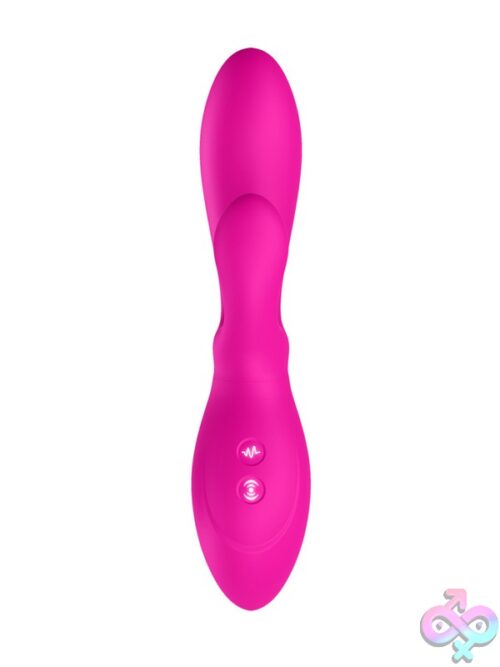 Rocking Rabbit Vibrator Pink By Luv Inc - Image 2