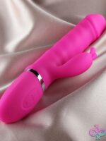 Ruby Thrusting Rabbit Vibrator Pink - Image 3