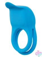 Vibrating Dual Cock Ring Rumbler Rumble Dual Ring by CalExotics in blue