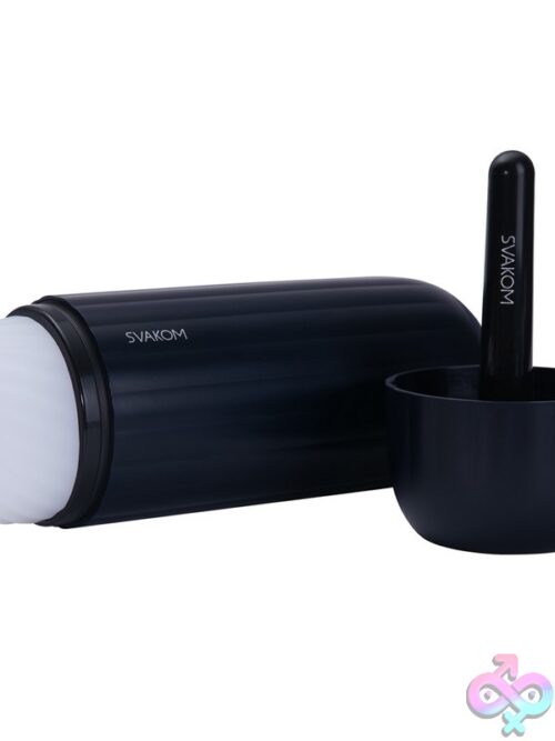 Svakom Sam Neo 2 Pro Automatic Masturbator – Dark Blue - Image 2
