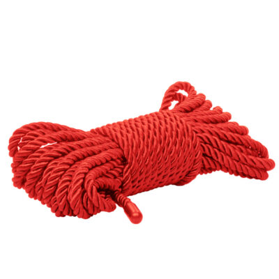 Scandal BDSM Rope 32 75ft Red by CalExotics — 10m shibari-friendly bondage rope