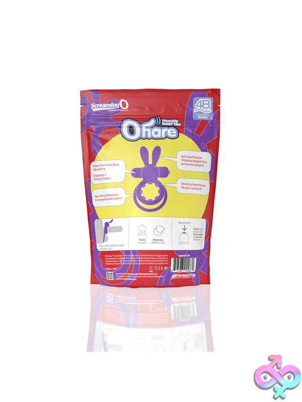 Discreet-Toys-Screaming-O-4B-Ohare-Wearable-Rabbit-Vibe-Grape-So-4Bhar-Gp Screaming O 4B - Ohare Wearable Rabbit Vibe - Grape - Image 1