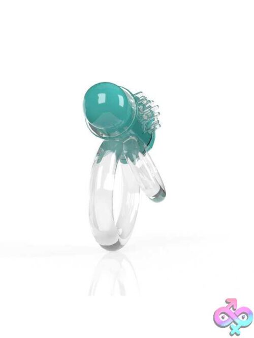 Screaming O 4T - Double O 6 Super Powered Vibrating Double Ring - Kiwi - Image 2