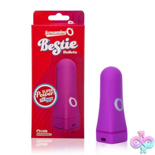 Discreet-Toys-Screaming-O-Bestie-Bullet-Purple-Each-Abb-Pu-101E Bestie Bullet - Purple - Each - Image 1